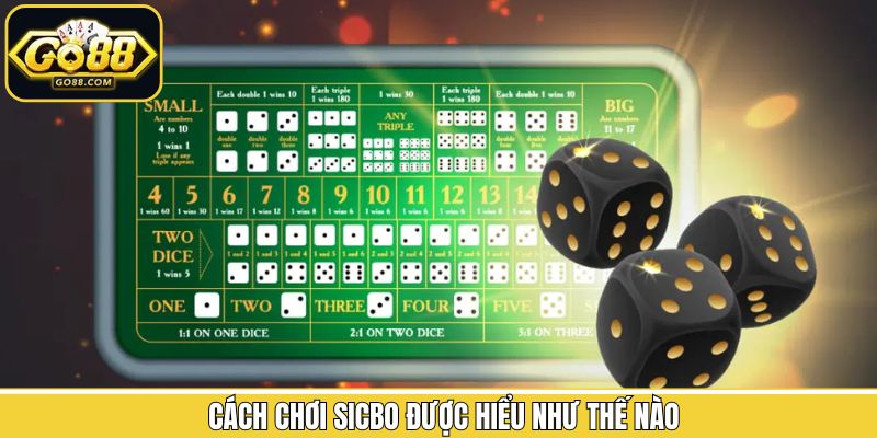 Tổng quan về cách tham gia sicbo tại Go88